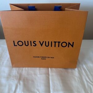 Big Louis Vuitton Paper Bag
